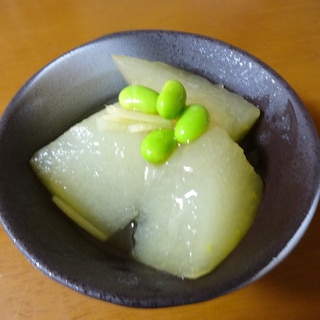 冬瓜と枝豆の煮物